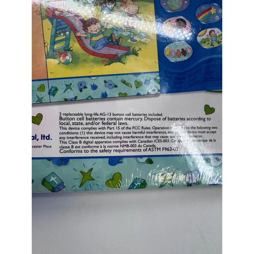 Publications International Sing-Along Bible Songs Talking Sound Book Vintage New